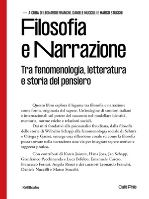cover image of Filosofia e Narrazione